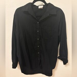 GAP Black Button Down Shirt
